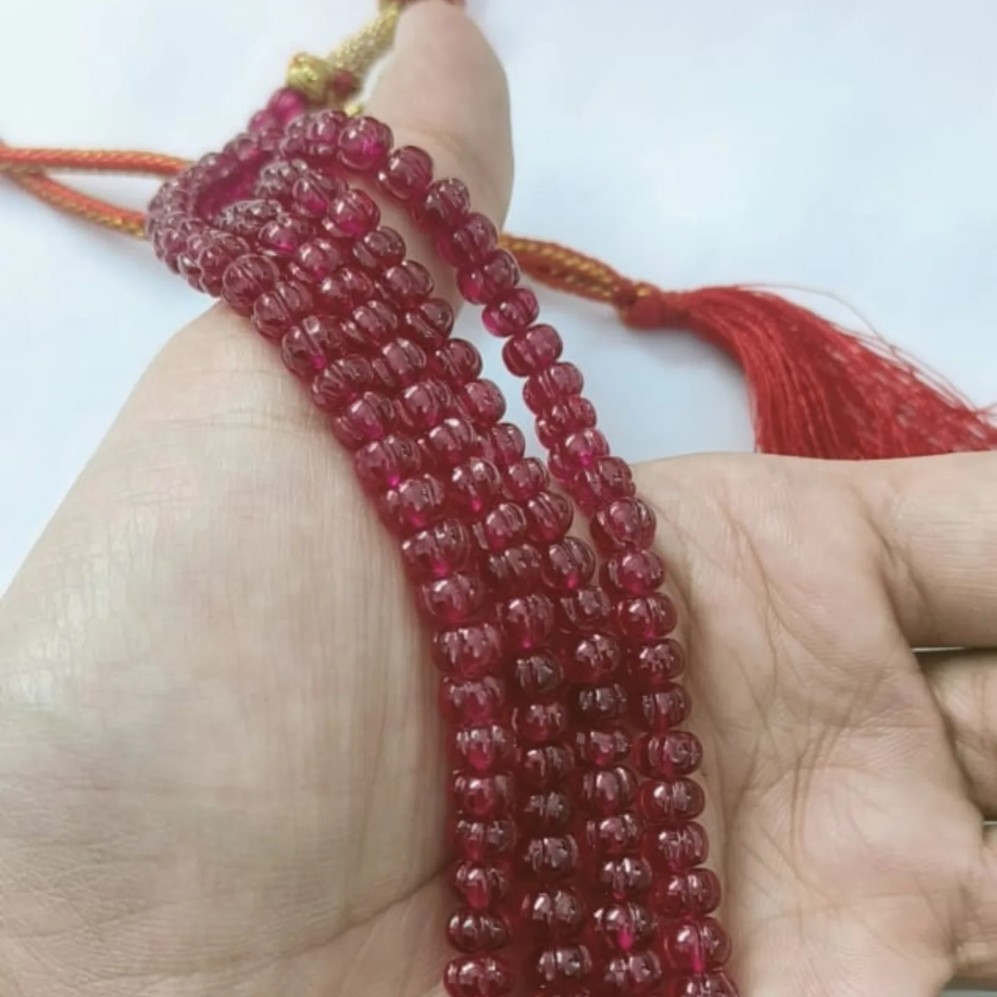 red melon necklace red melon necklace